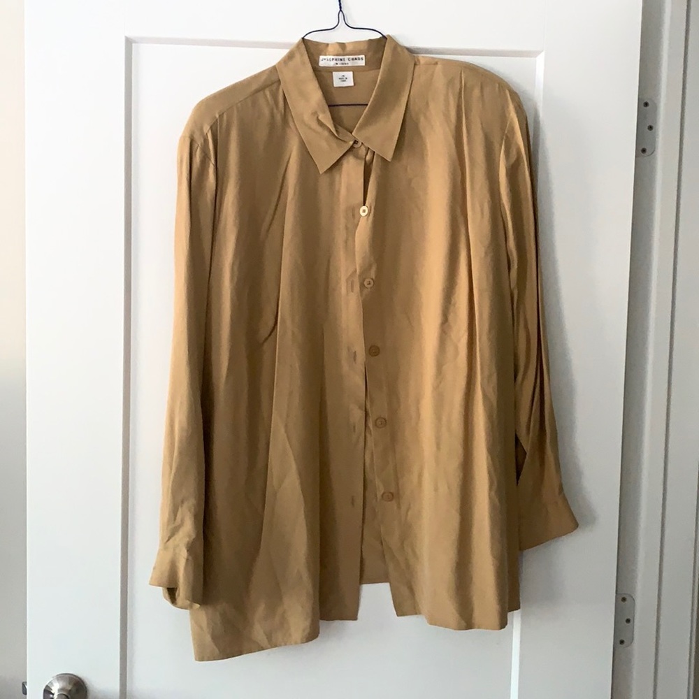 Vintage Josephine Chaus Silk Blouse